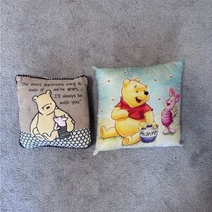 Winnie the Pooh Decorative Throw Pillow Set - Yellow, Pink